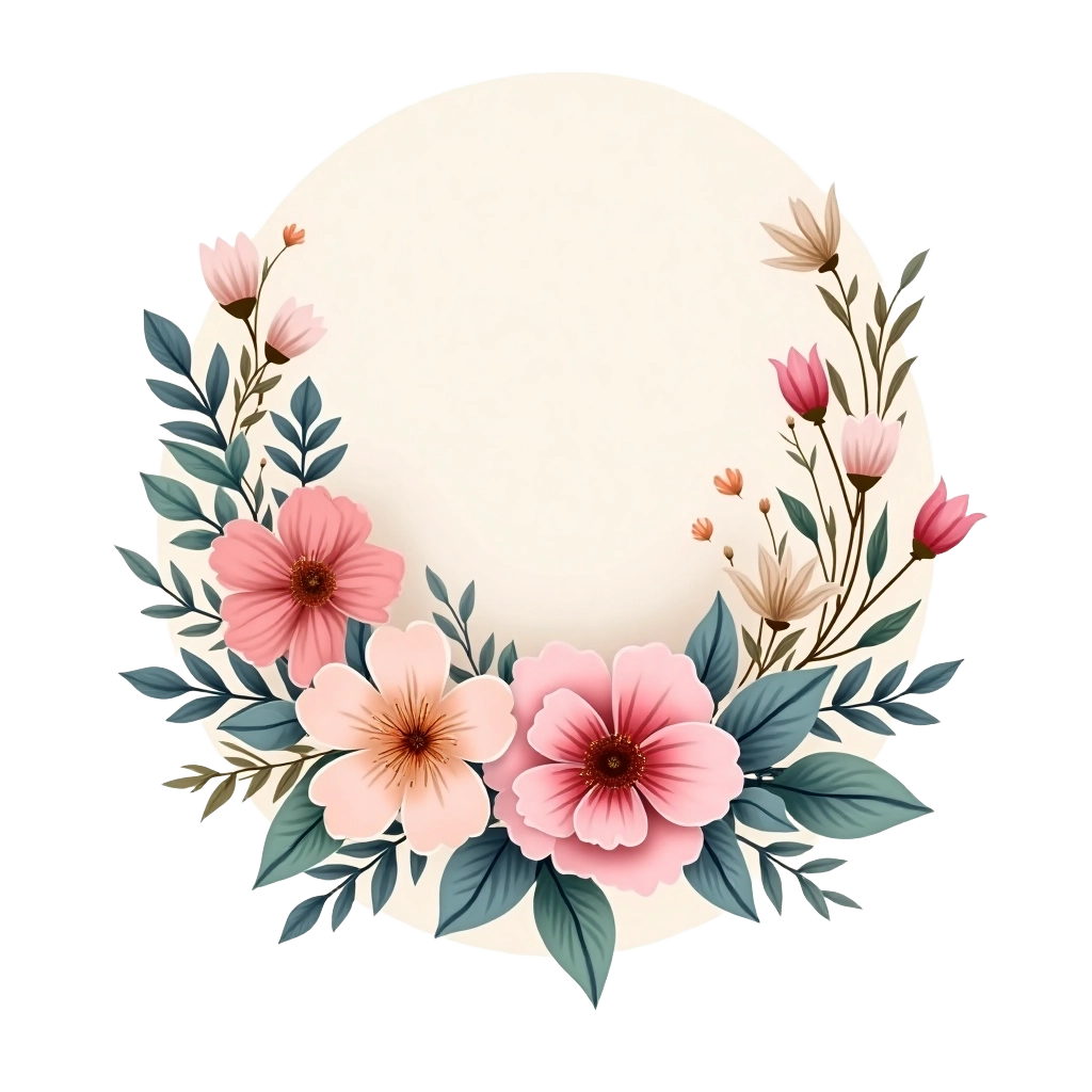 Floral Wreath Design